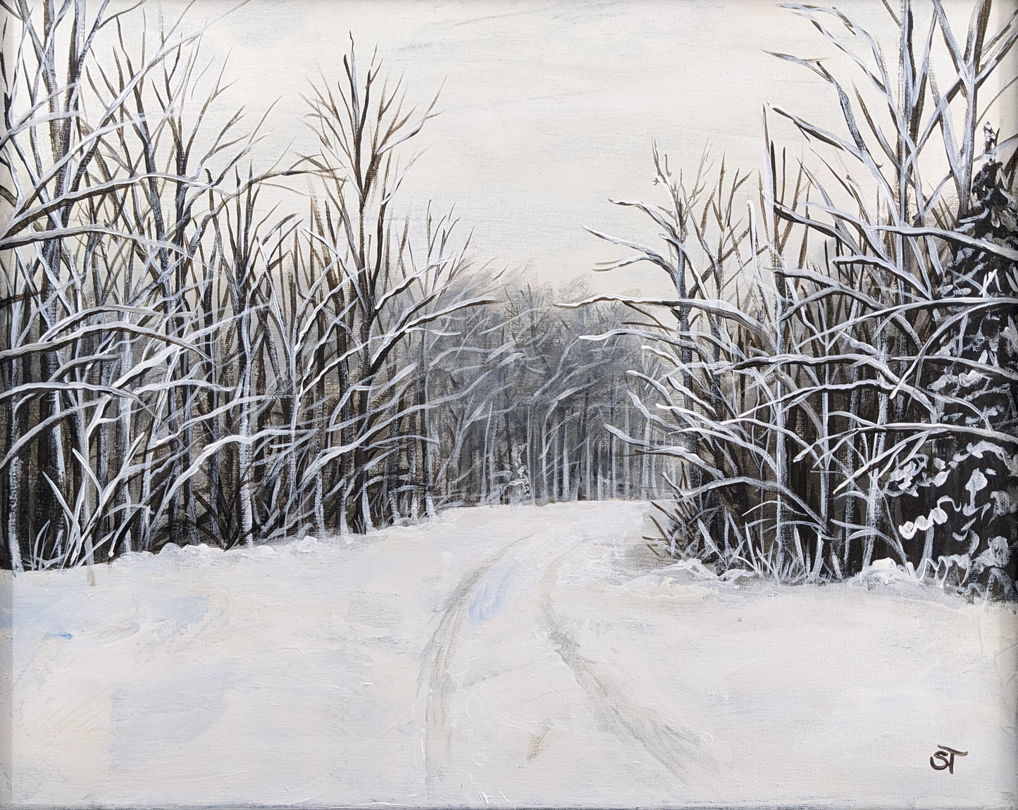 Route 143 Greeting Card - Fine Art Note Card