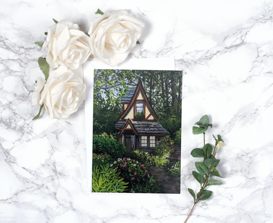 Cottagecore Greeting Card - Fine Art - Note Card