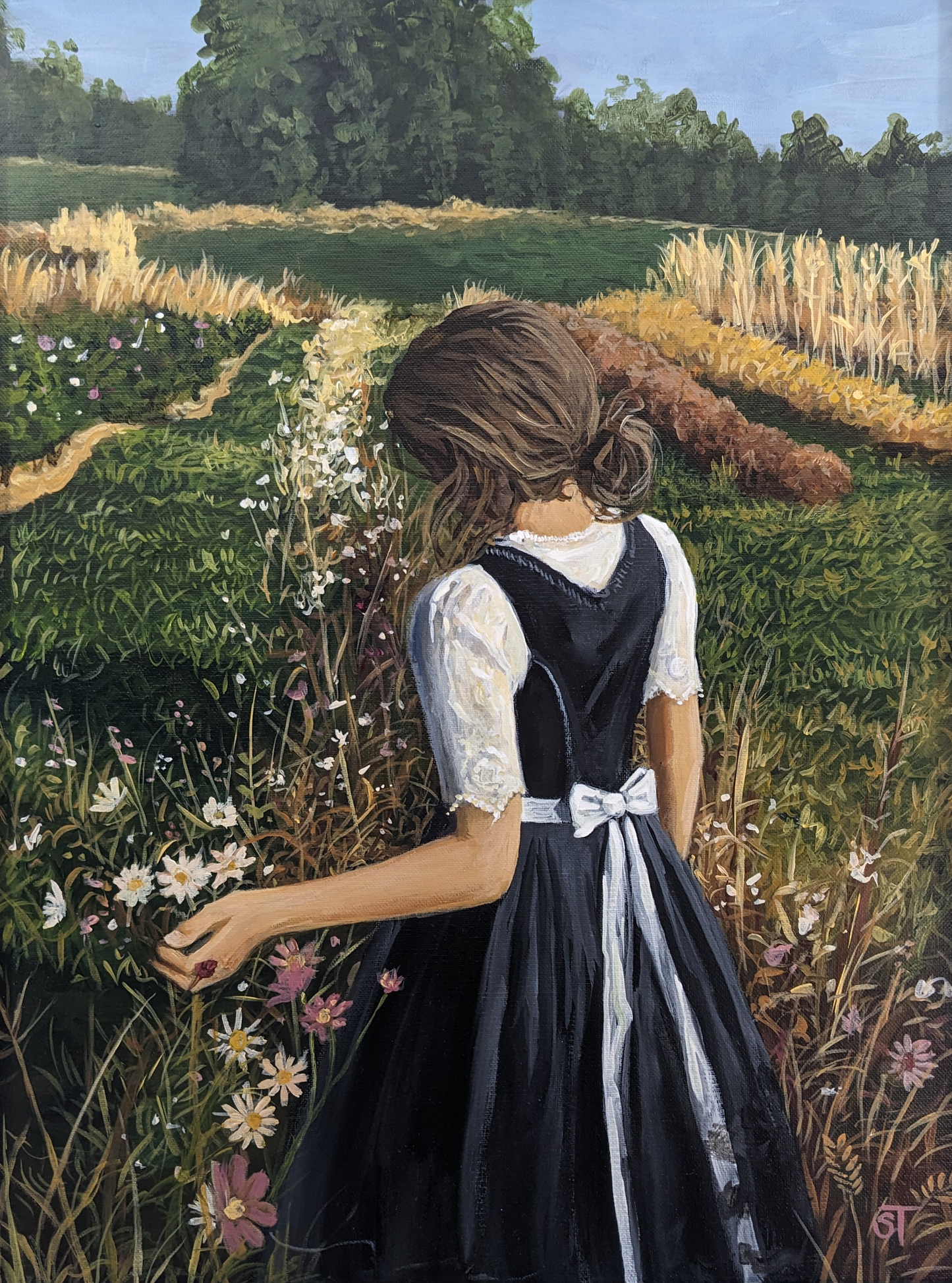 Field of Flowers Fine Art Print - Non-Archival - Wall Art