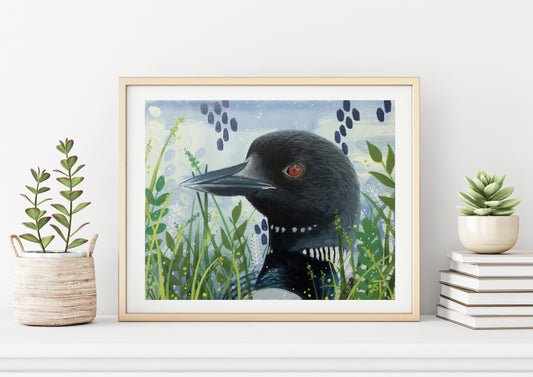 Loon Art Print - Fine Art Print - Wall Art