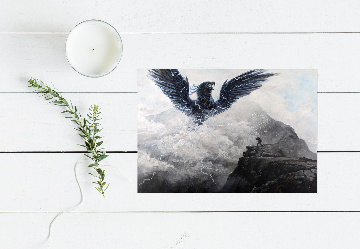 Pamola Peak Greeting Card - Fine Art Note Card