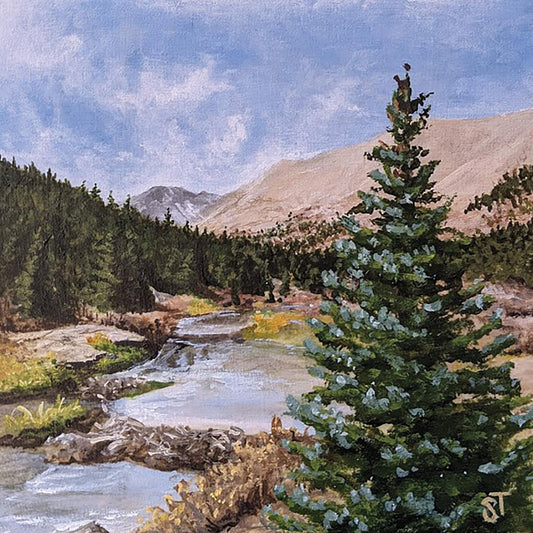 Fall Above Magnolia Art Print - Non-Archival Fine Art Prints - Wall Art