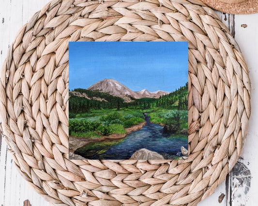 London Mountain Greeting Card - Fine Art Note Card