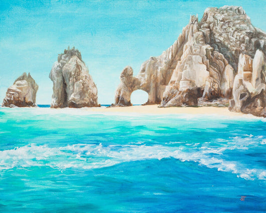 El Arco, Cabo San Lucas Greeting Card - Non-Archival Fine Art Print - Note Card (5x7)