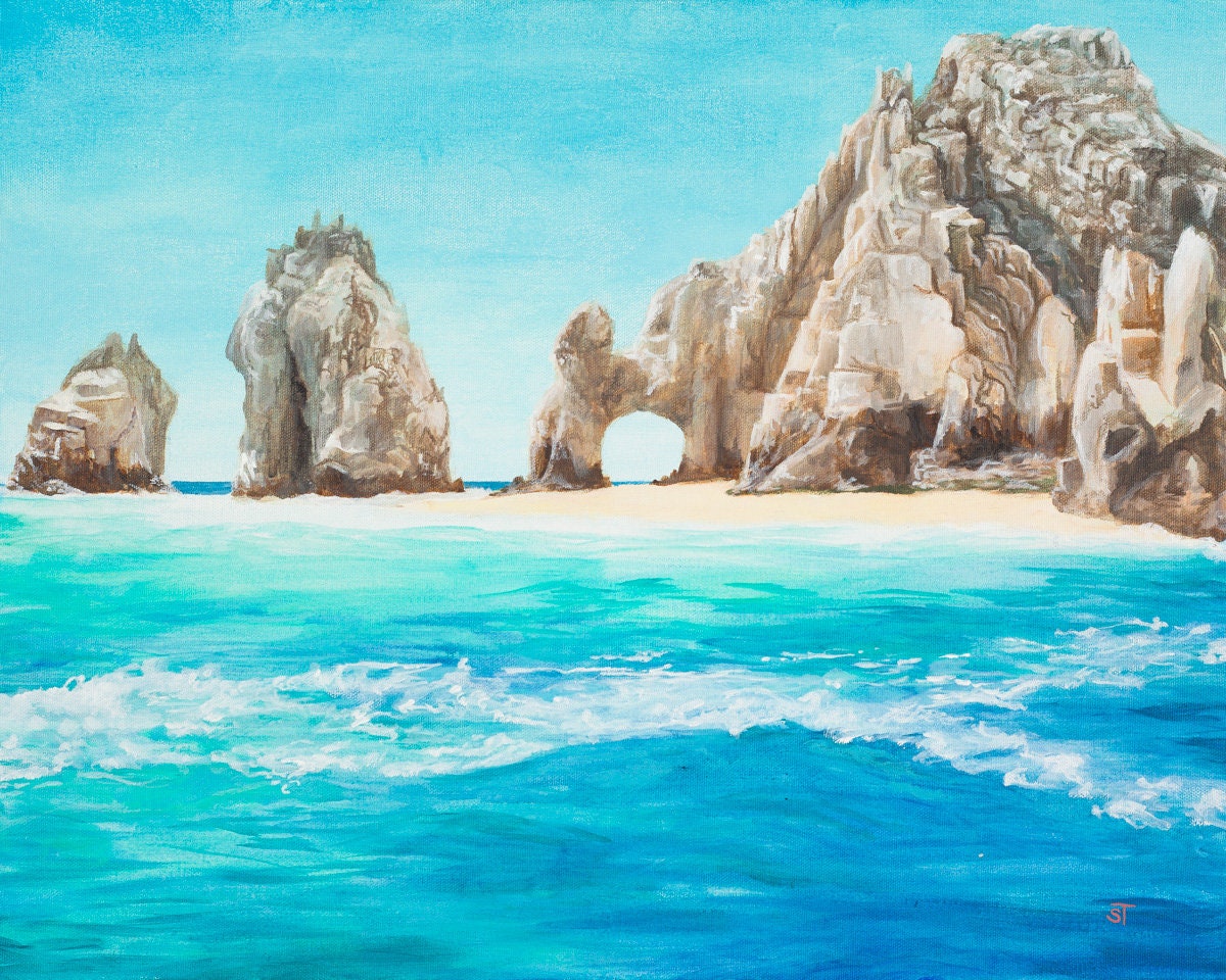El Arco Art Print - Non-Archival Fine Art Prints - Wall Art