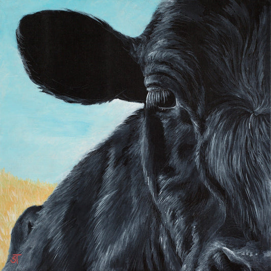 Cow Painting Art Print - Non-Archival Fine Art Prints - Wall Art