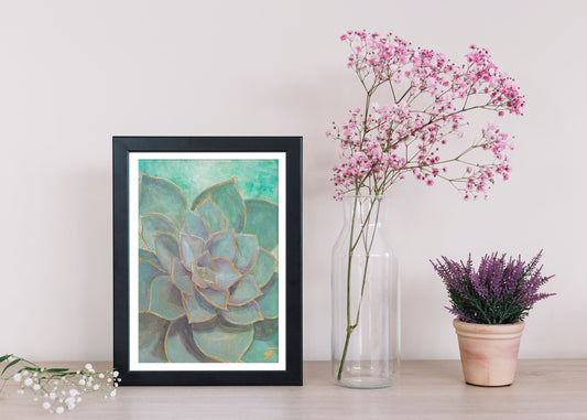 Early Leaf a Flower Art Print - Non-Archival Fine Art Prints - Wall Art