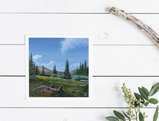 Top of 14 Greeting Card - Fine Art Note Card