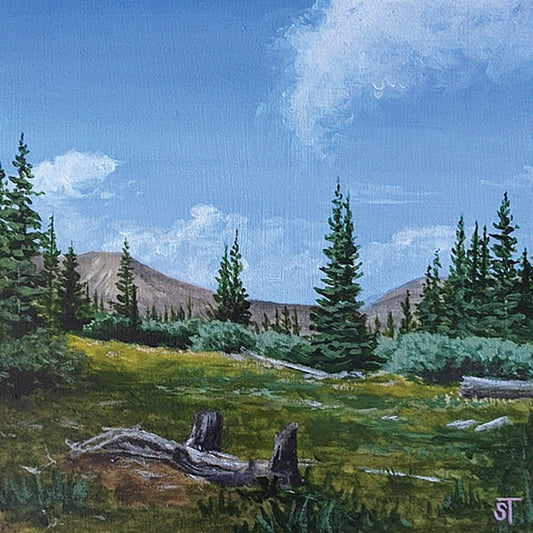 Top of 14 Greeting Card - Fine Art Note Card