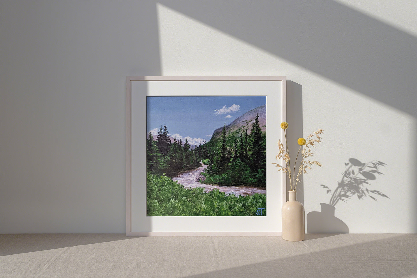 Spring Above Magnolia Art Print - Non-Archival Fine Art Prints - Wall Art