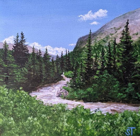 Spring Above Magnolia Art Print - Non-Archival Fine Art Prints - Wall Art