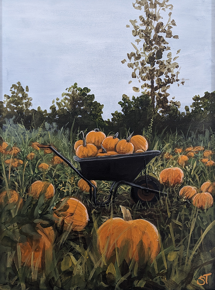 Pumpkin Patch Fine Art Print - Non-Archival - Wall Art