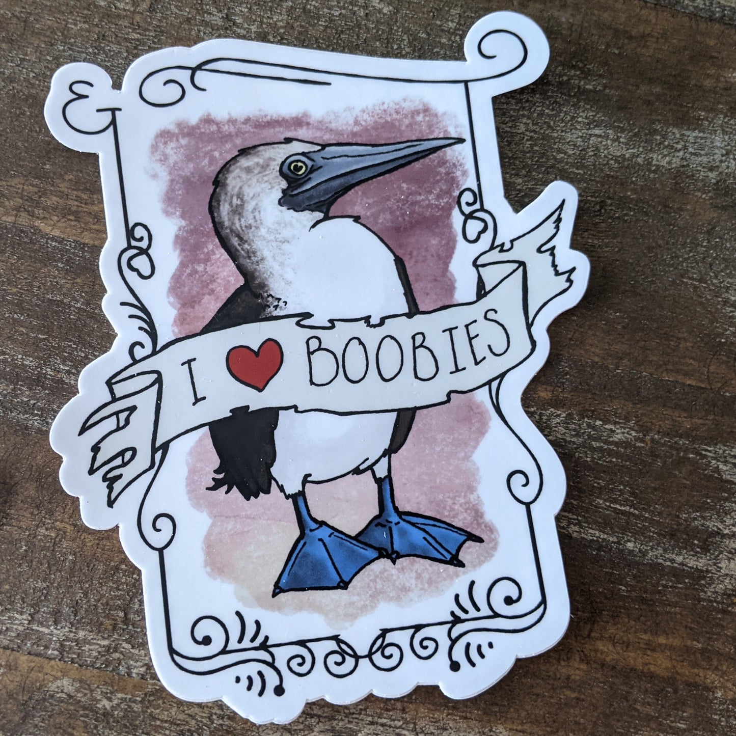 I love Boobies Sticker