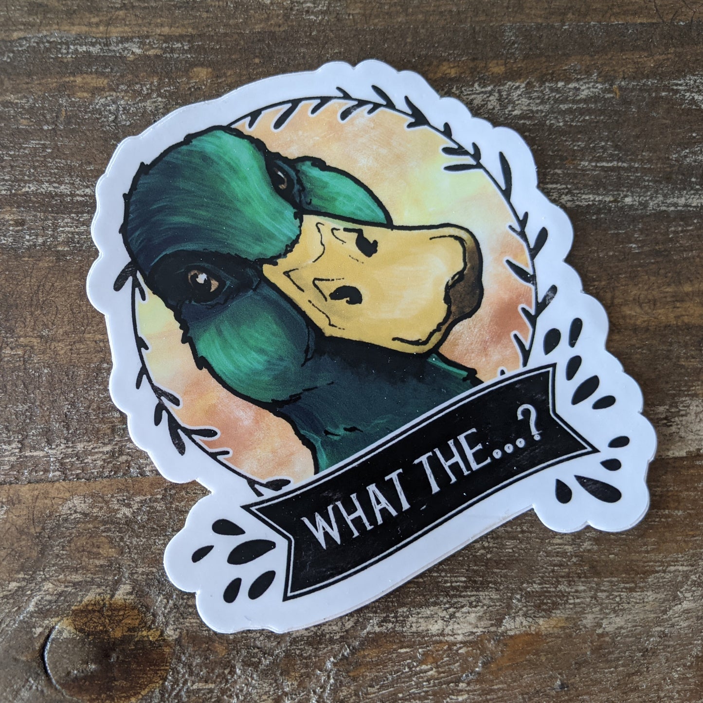 What the Duck Sticker