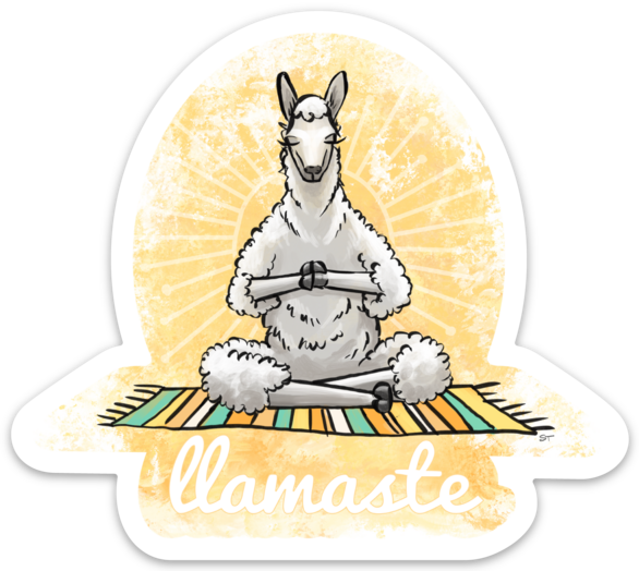 Llamaste Sticker - Vinyl Decal