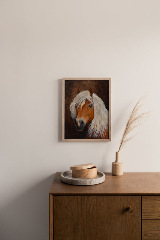 Fabio Horse Art Print - Non-Archival Fine Art Prints - Wall Art