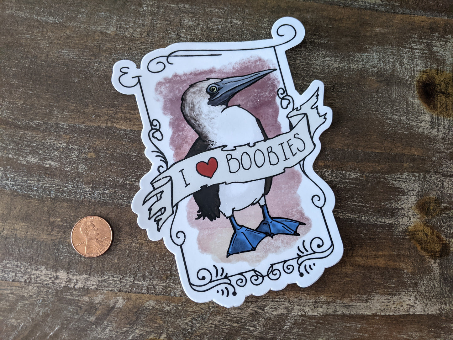 I love Boobies Sticker