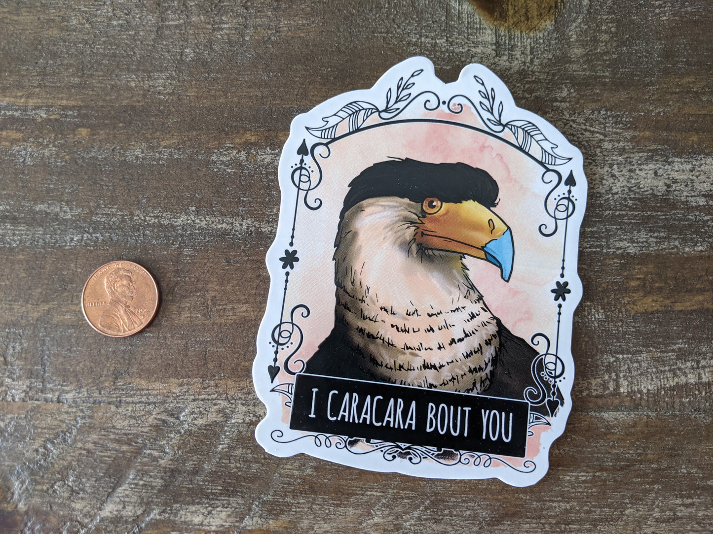 I Caracara Bout You Sticker - Vinyl Decal