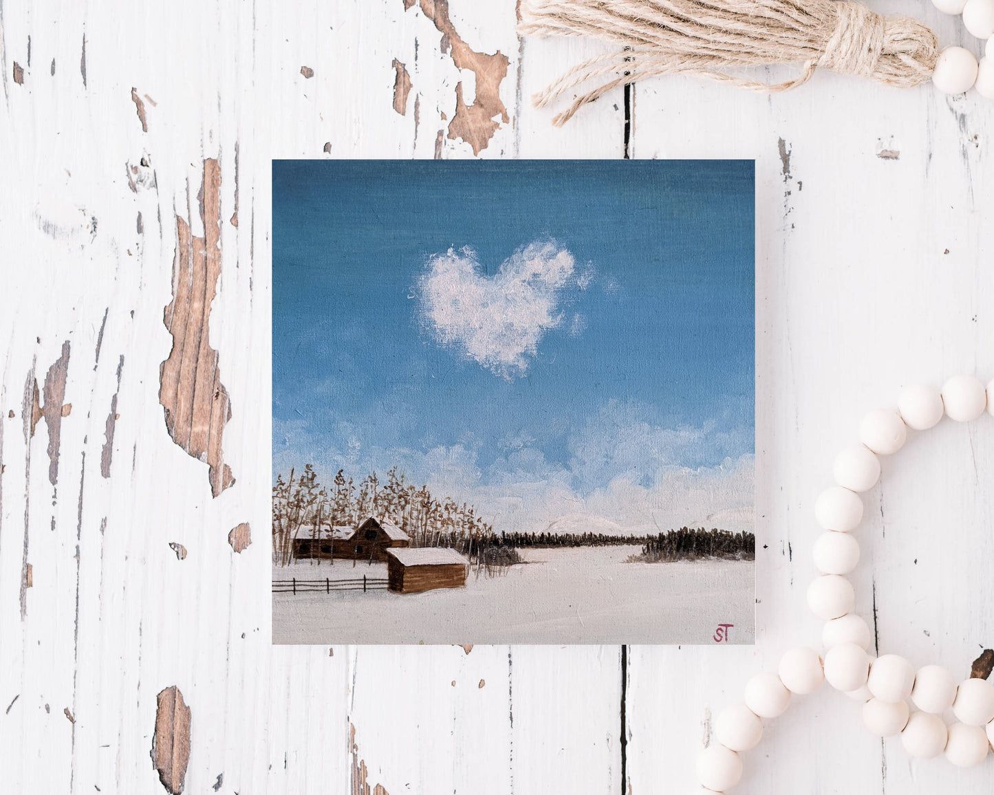 I Heart Colorado Greeting Card - Fine Art Note Card