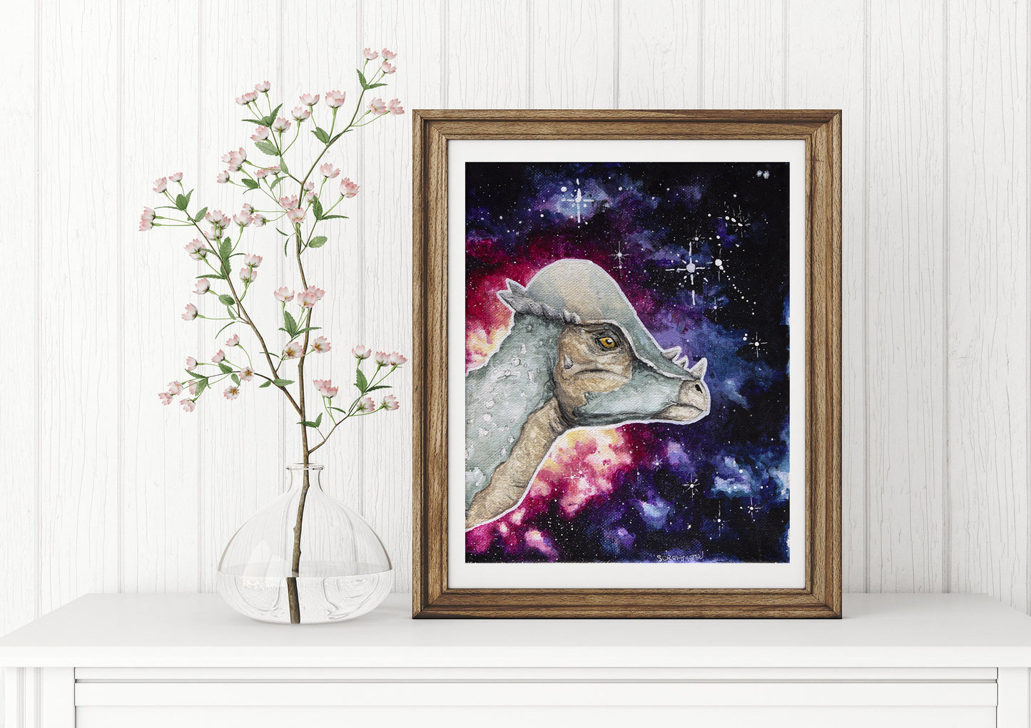 Pachycephalosaurus Art Print - Non-Archival Fine Art Prints - Wall Art