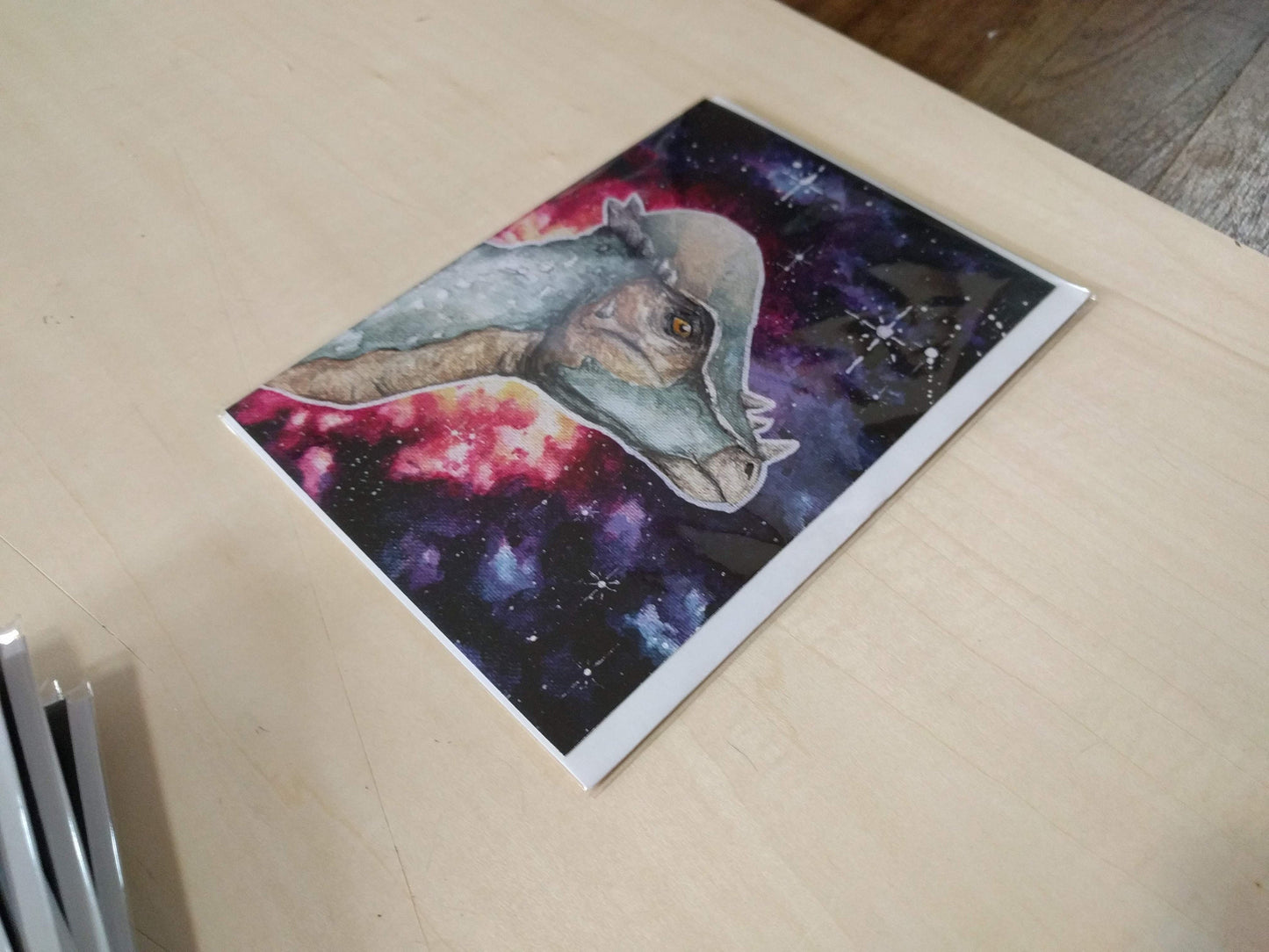 Pachycephalosaurus Greeting Card - Non-Archival Art Prints - Note Card