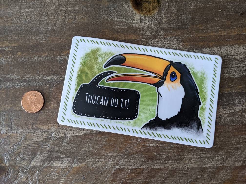 Toucan Do It Sticker